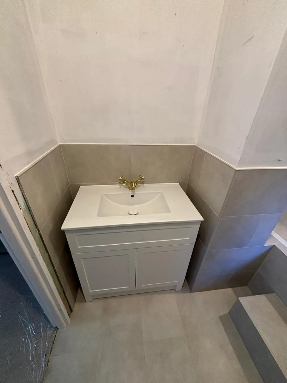 Completed bathroom installation in North Shields
