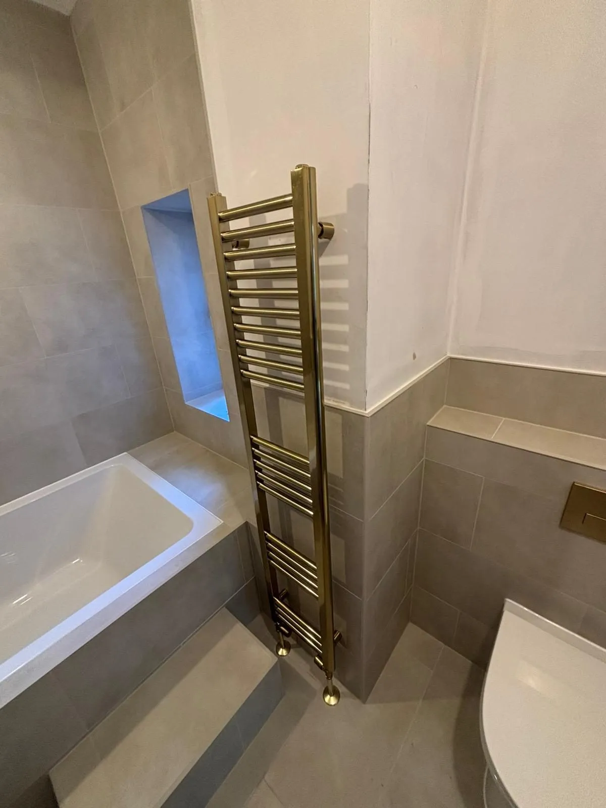 Completed bathroom installation in North Shields