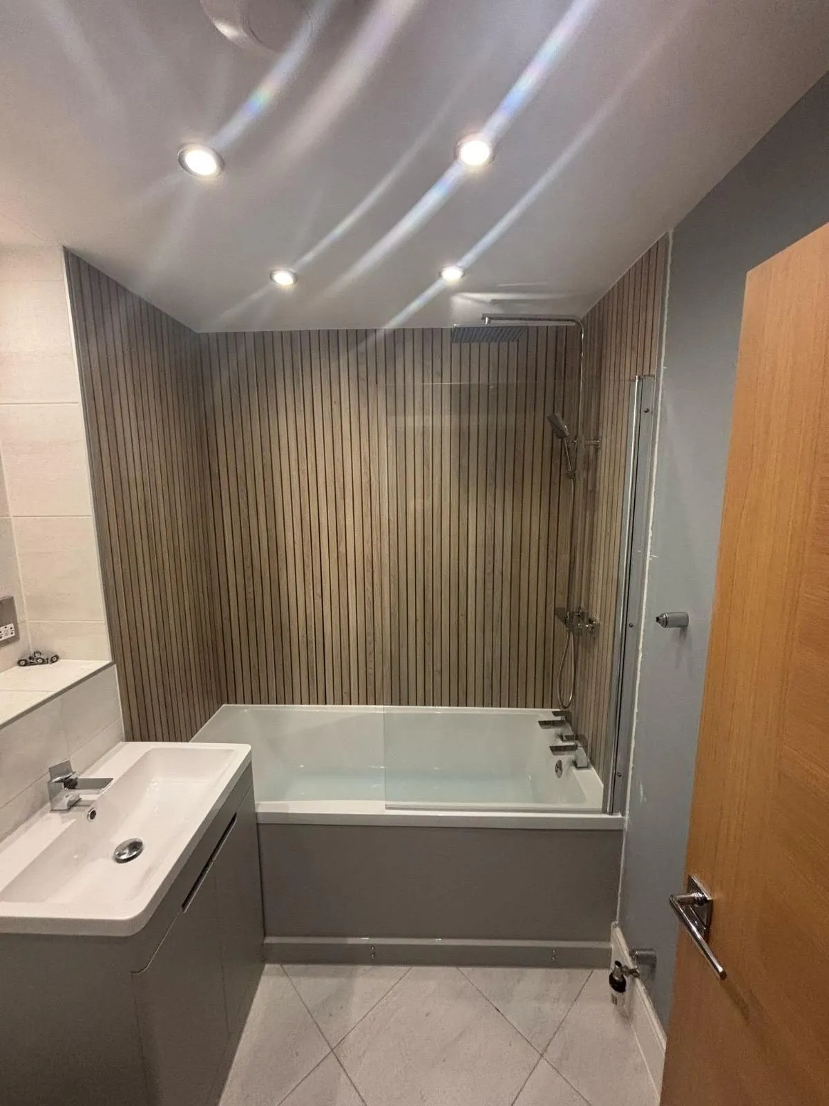Completed bathroom installation in North Shields