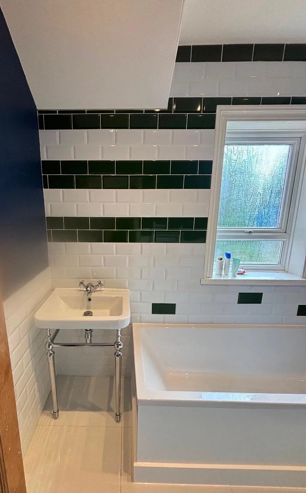 Completed bathroom installation in North Shields